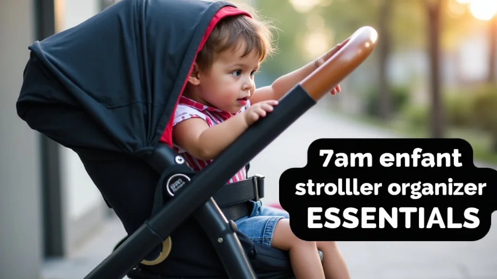 7am Enfant Stroller Organizer Essentials