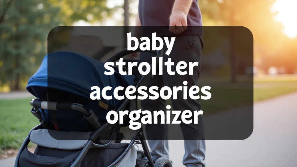 Baby Stroller Accessories Organizer Guide
