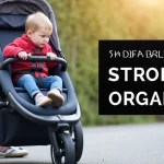 The image shows several different stroller organizers attached to a stroller, highlighting best Britax stroller organizer options.